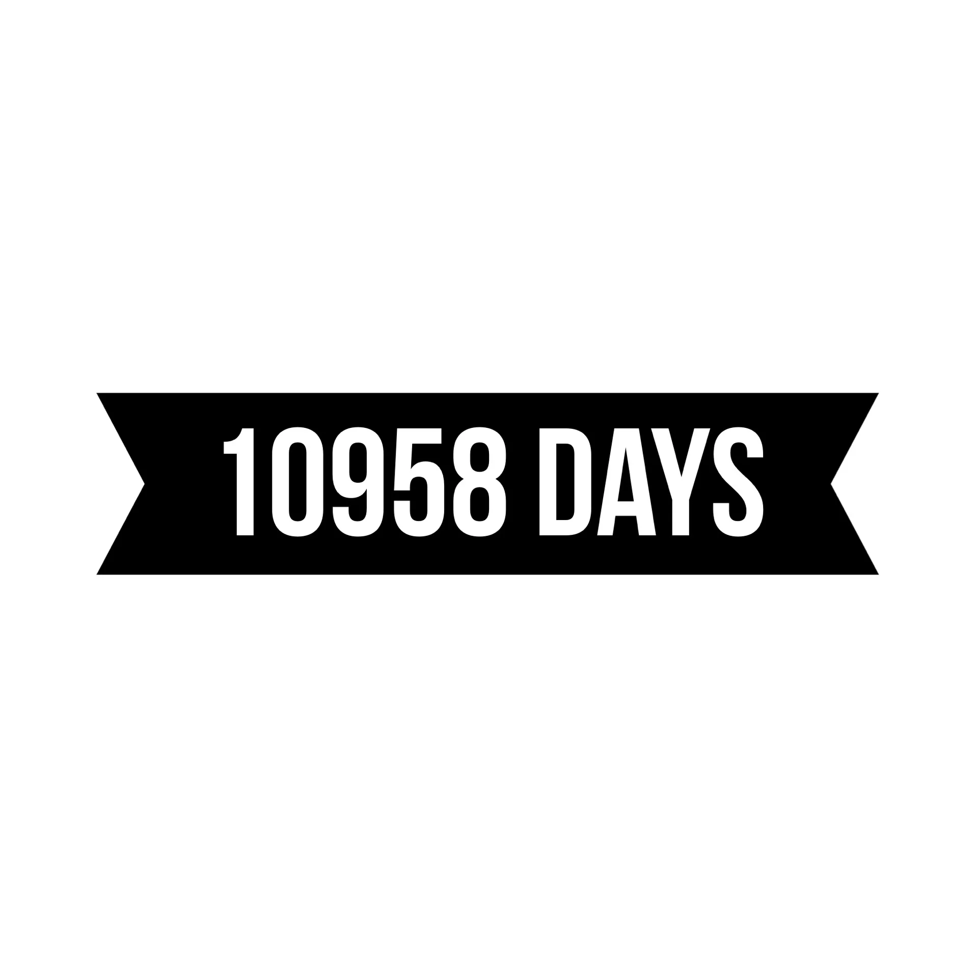 10958 Days 
