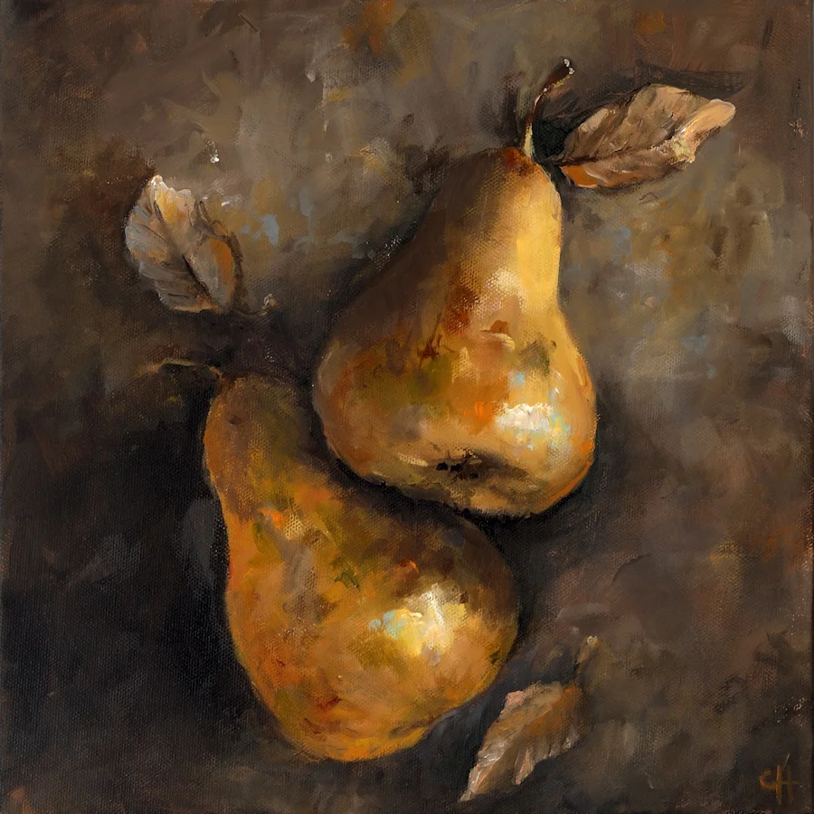Two Golden Pears