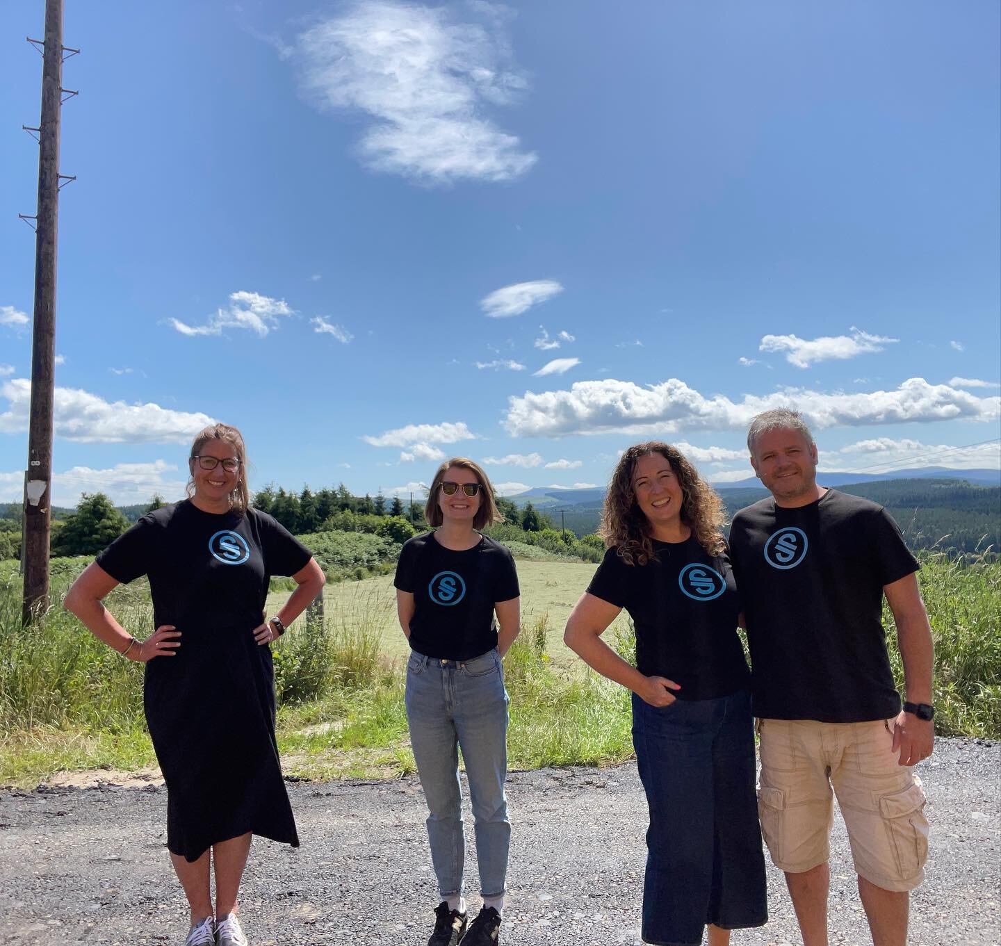 Team meetings at the distillery today! Couldn&rsquo;t have asked for better weather, next time picnic and cocktails though team yes?! #beautifulScotland #visitScotland #ScottishDistillery #TeamEsker #EskerSpirits #ScottishSpirits #ScottishGin #Scotti