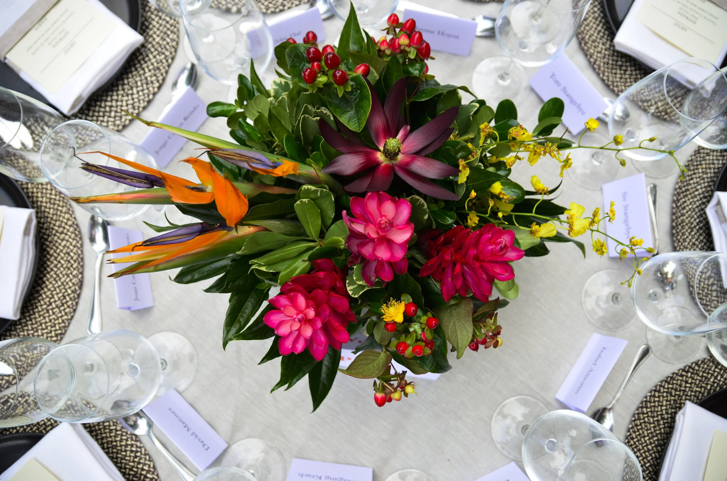 Montaje de Mesa Evento & Cocina para Evento Corporativo en Casa Marquéz de Valdehoyos. 