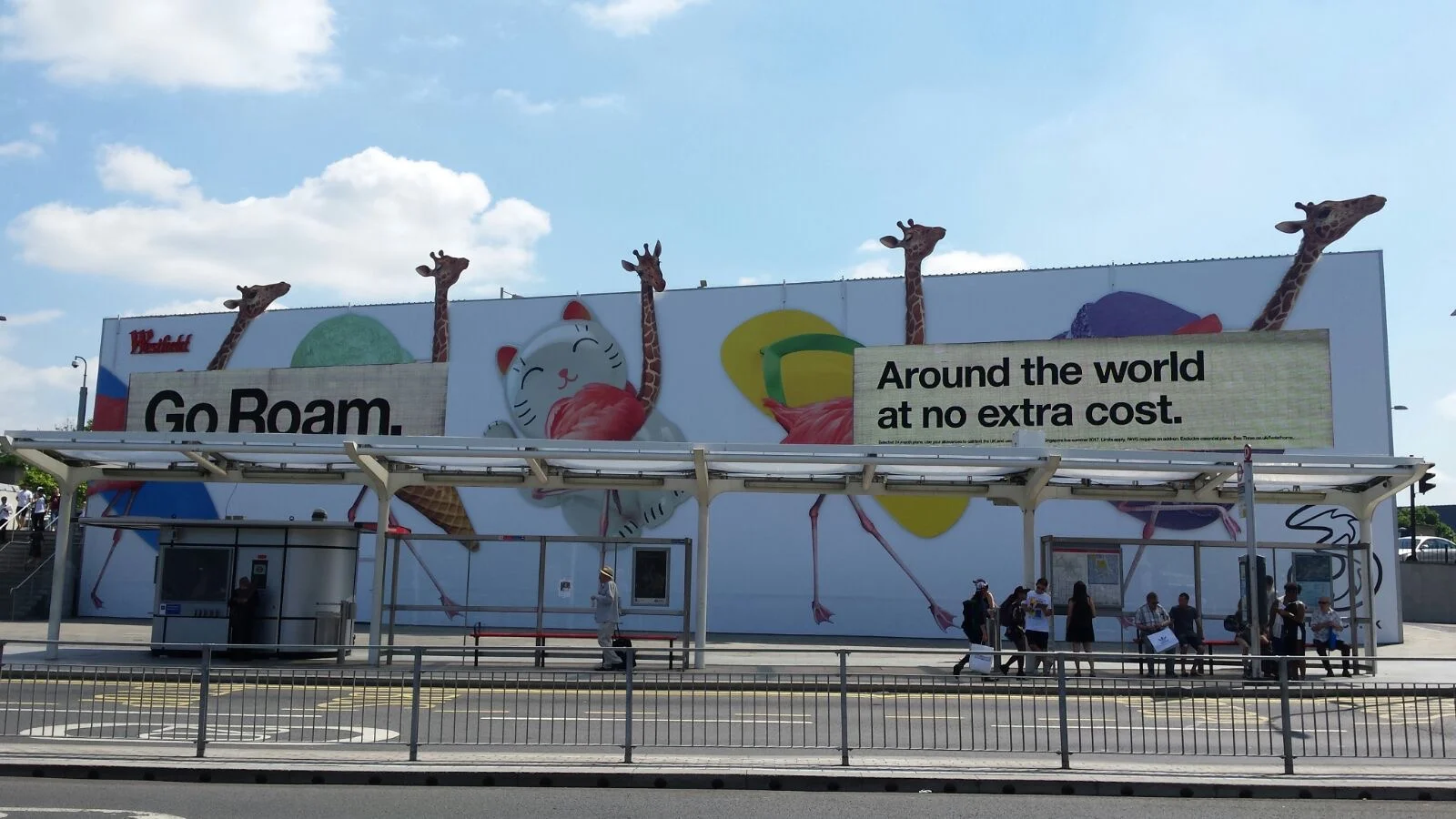  And we got to make this superbly HUGE special build called Westfield Wall. It's a wall. In Westfield.&nbsp; 