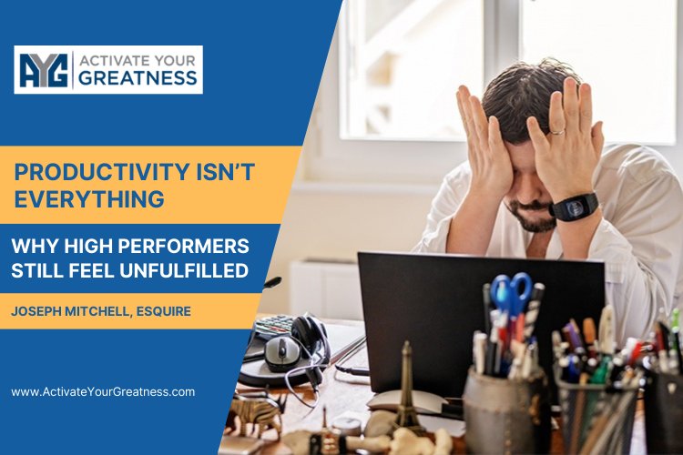 Productivity Isn’t Everything