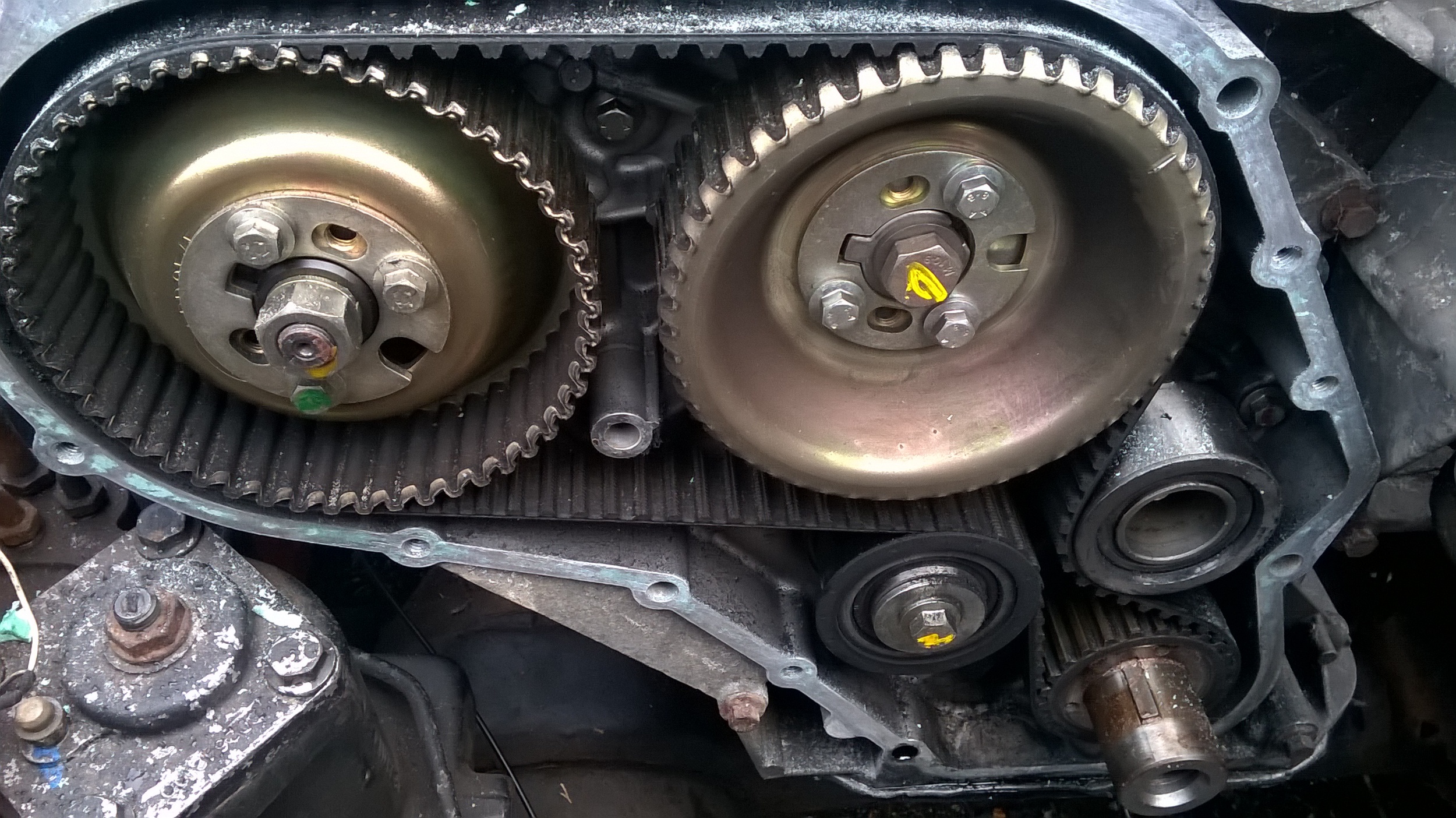 Land rover timing belt replacement 