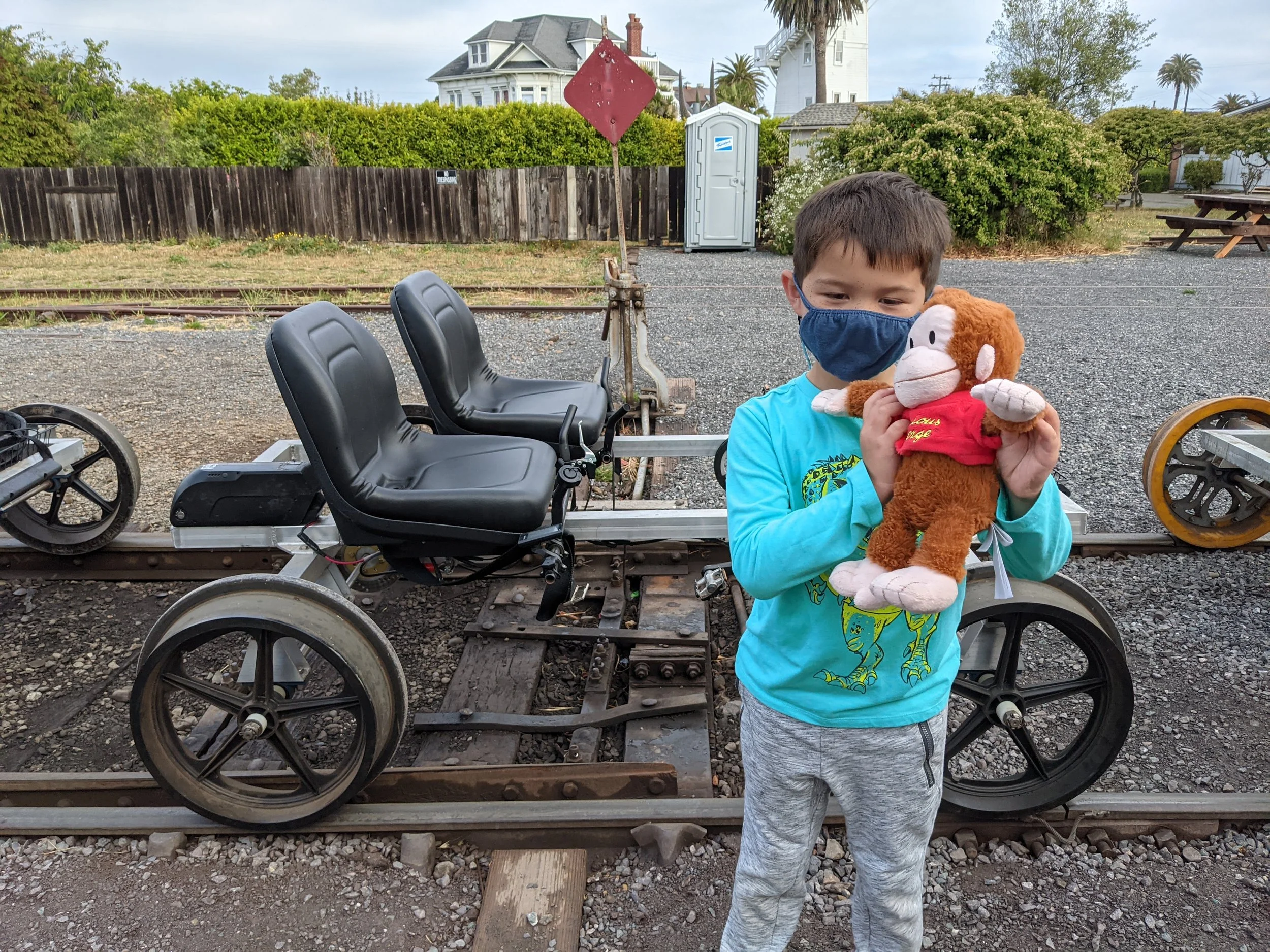 The Skunk Train Railbikes