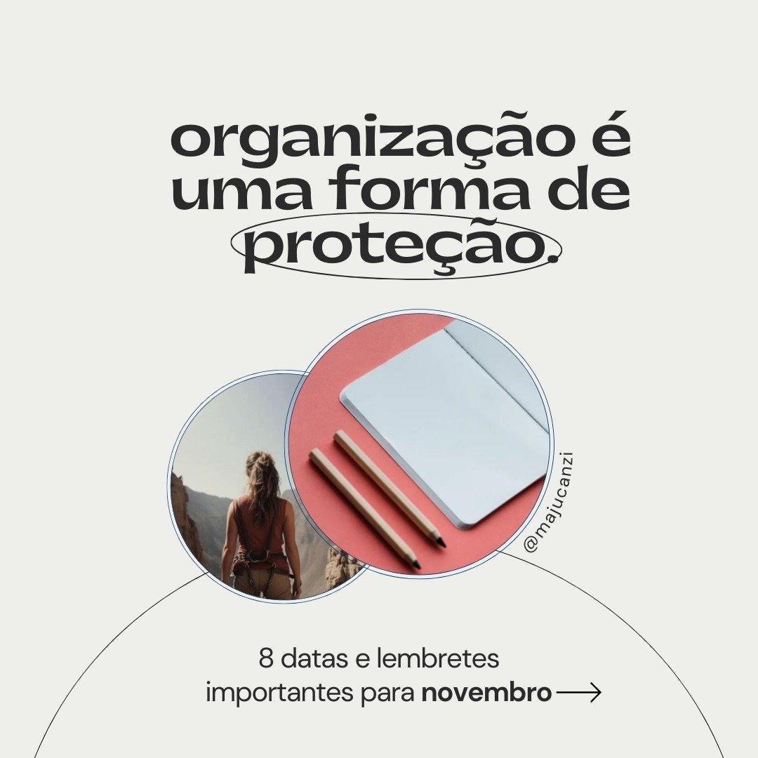 *ENERGIAS DE NOVEMBRO*

Terminada a temporada de eclipses, novembro traz o convite para nos organizarmos (internamente e externamente) antes que o ano acabe - e que Merc&uacute;rio fique retr&oacute;grado!

A Lua Nova em Escorpi&atilde;o, no dia port