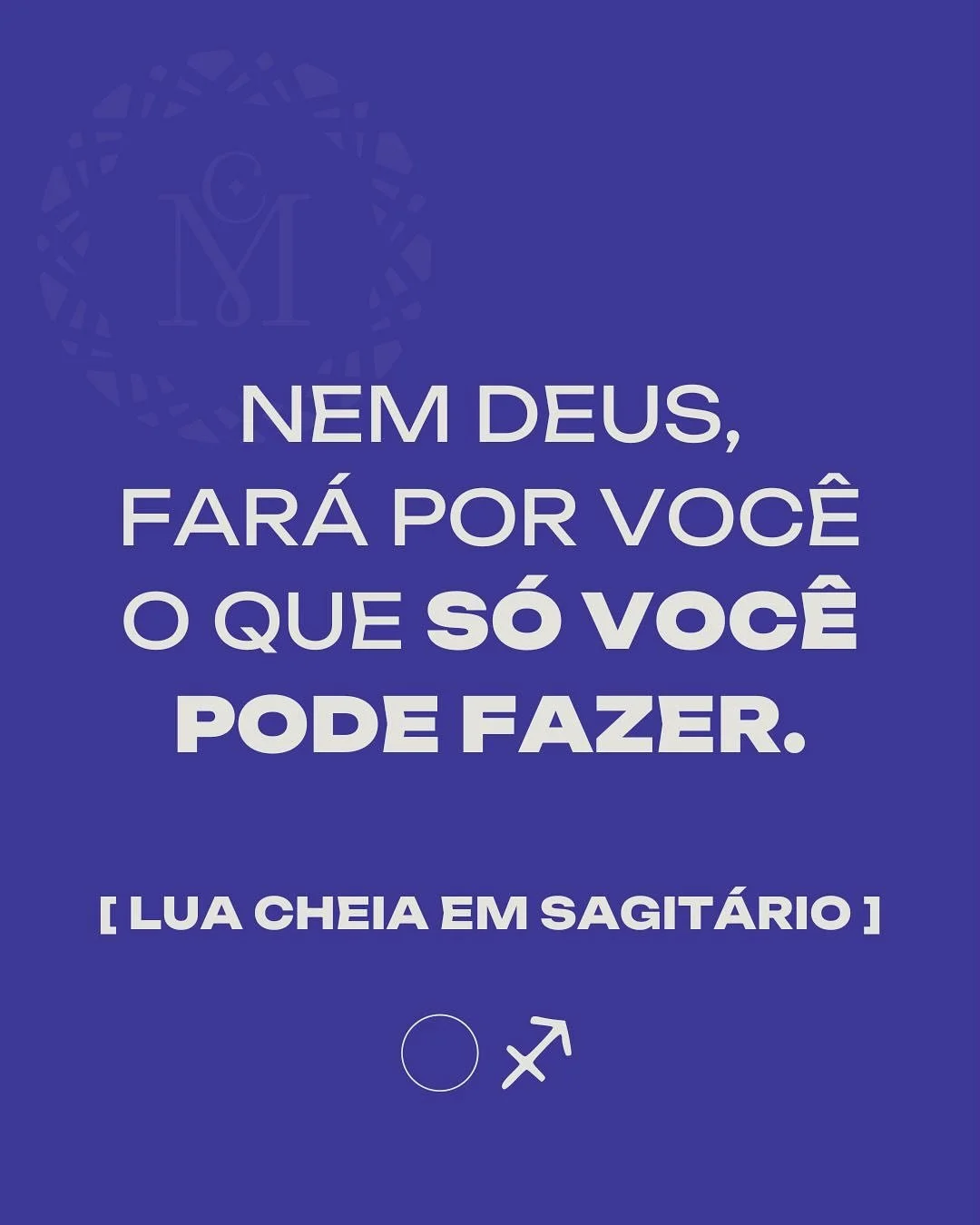 Na madrugada do dia 11/06, a Lua Cheia em 20&deg;38&rsquo; de Sagit&aacute;rio brilhava no c&eacute;u sinalizando uma grande manifesta&ccedil;&atilde;o.

Em dezembro de 2023, uma Lua Nova aconteceu no mesmo signo e no mesmo grau. Ou seja, estamos ago