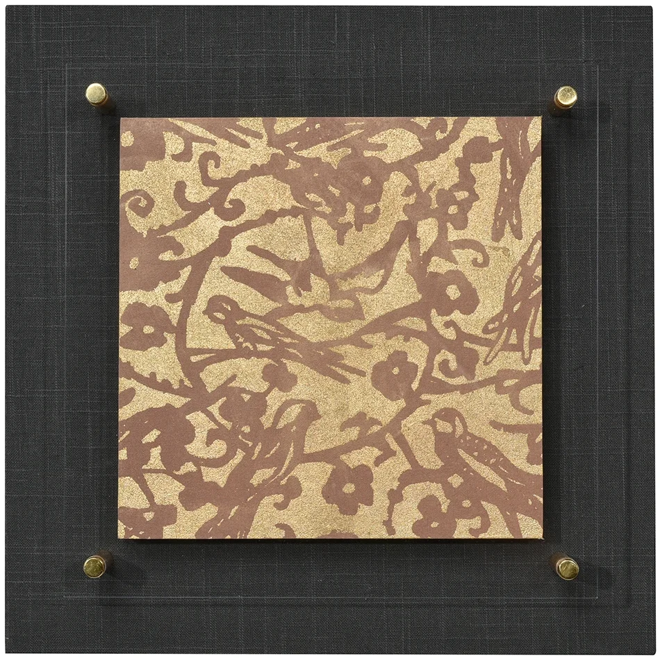 16 x 16 Birds and Blossoms with standoffs
