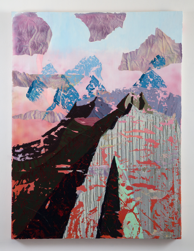 Kimo Nelson, Untitled (#0415), 2014. Acrylic on linen, 48 x 36 in.