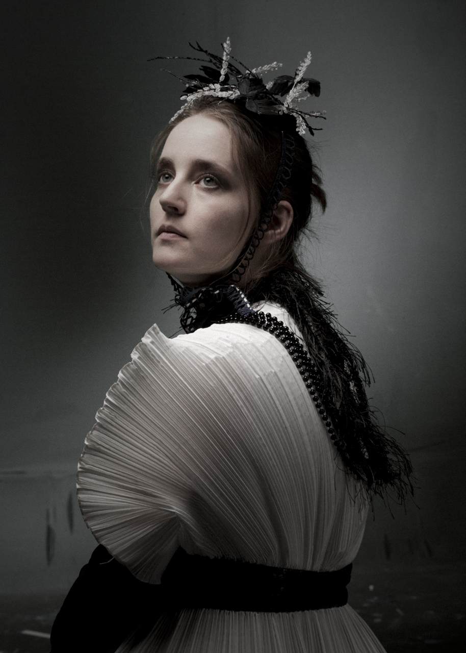 Alaina Hickman, from Millinery .