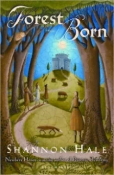 There are a variety of covers for this series; I've collected my favorites here. I really like Shannon Hale's stories, and I'm just WAITING to introduce my daughter to them. A couple sites recommend them for grades 6-9 or ages 12+. 