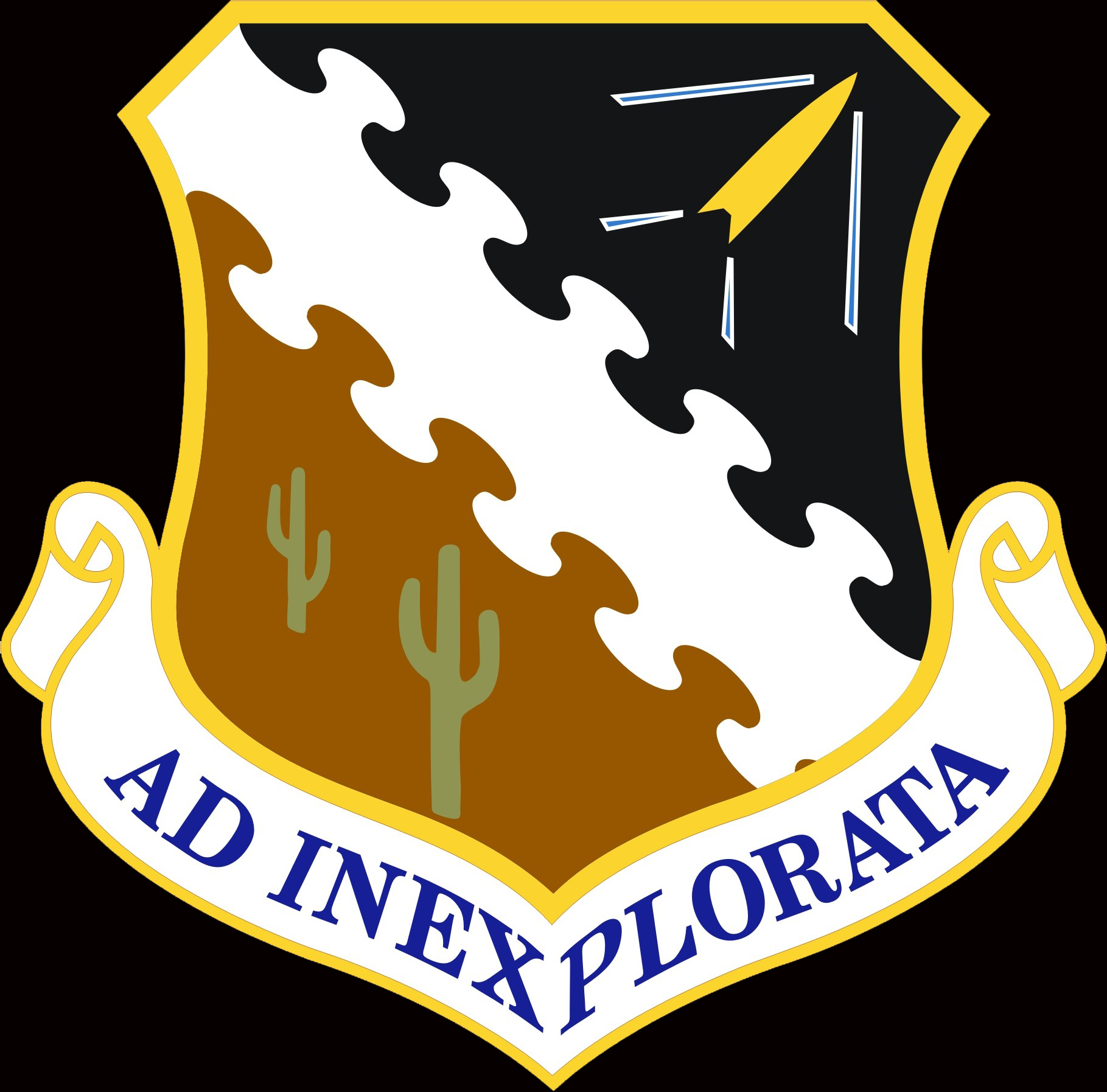  Edwards Air Force base logo. 