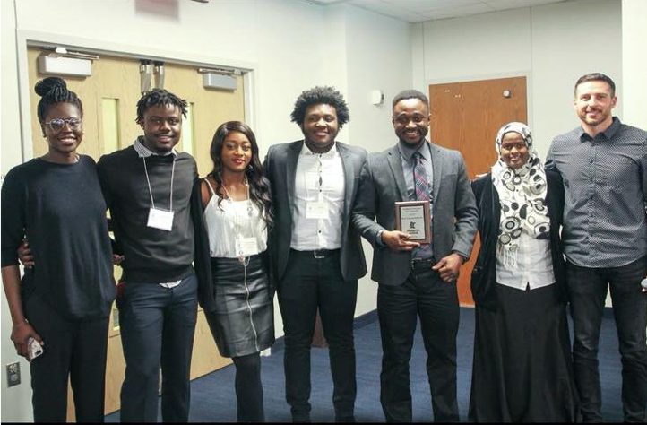 Committee and Action Team members at the April Delegates Conference with former Director of Campus Organizing Justin Reuter