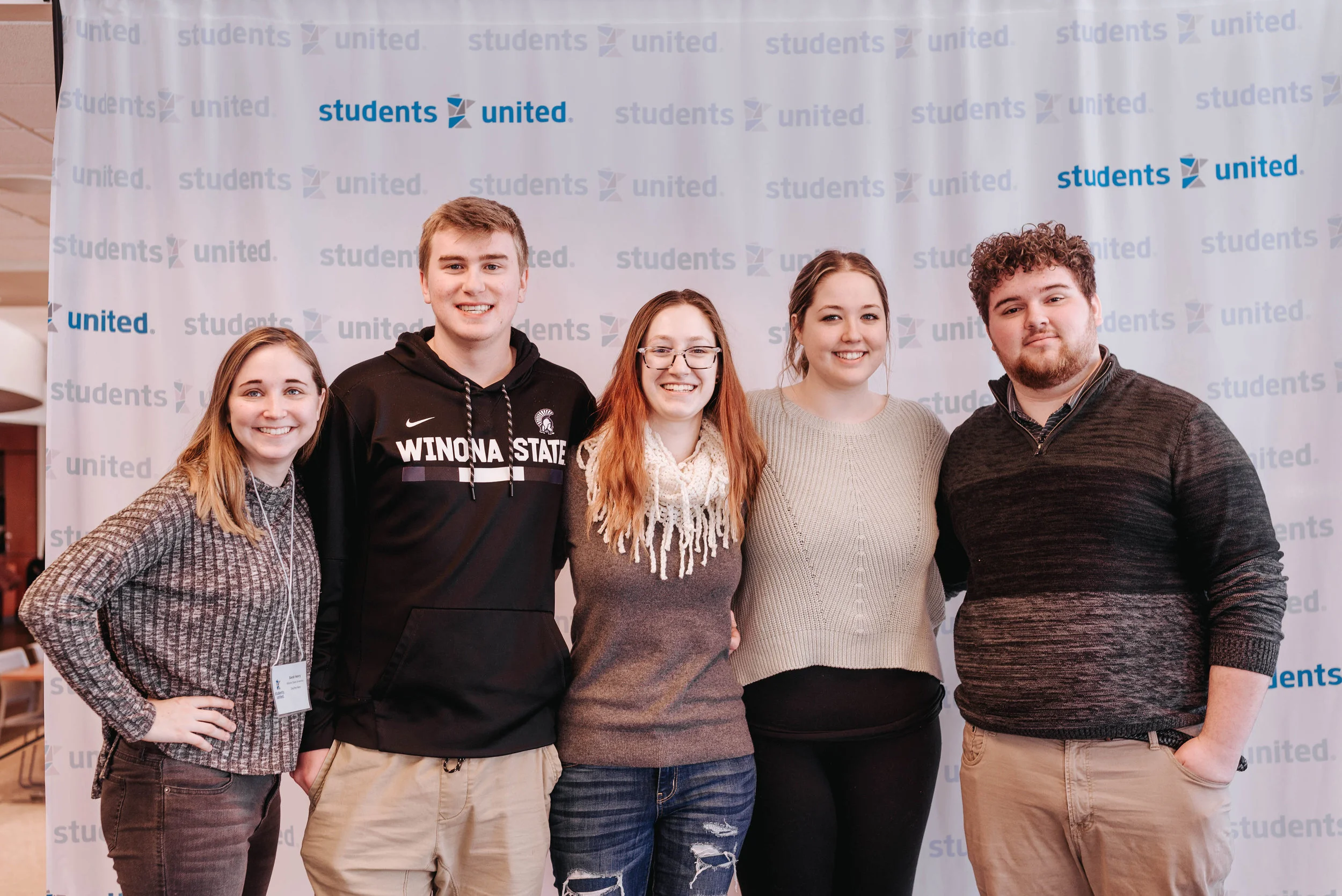 From Left to Right: Sarah Henry, Holden Sill, Clara Kuerschner, Hannah Westberg, and Eric Schulz
