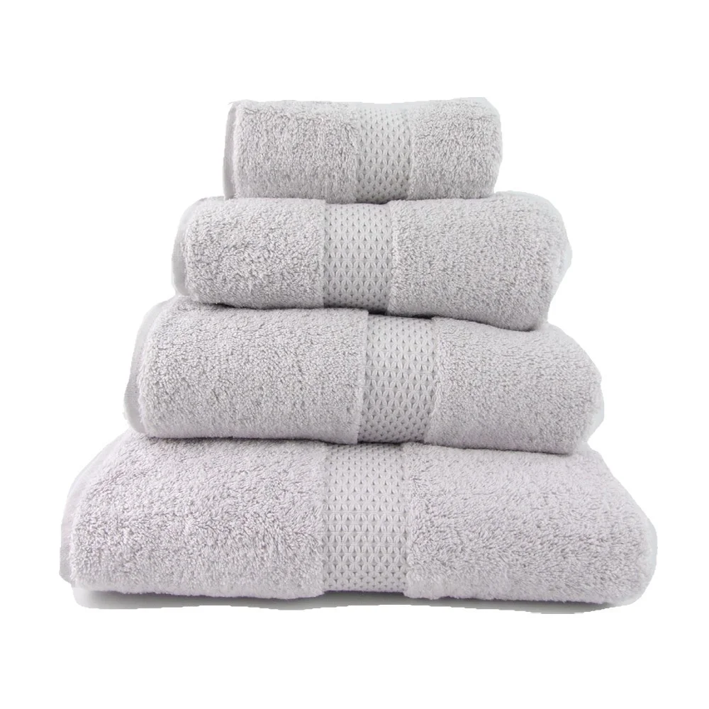 Etoile Towels have 17% micro modal in them for a soft silky feel, while still providing a moisture absorbing towel. All but the wash cloth have a simple detail boarder across them, that doesn’t shrink up with washing. Stocked in Sheet, Bath, Guest, and Wash towel sizes in White, Cream and Silver, and available in other color ways by special order.