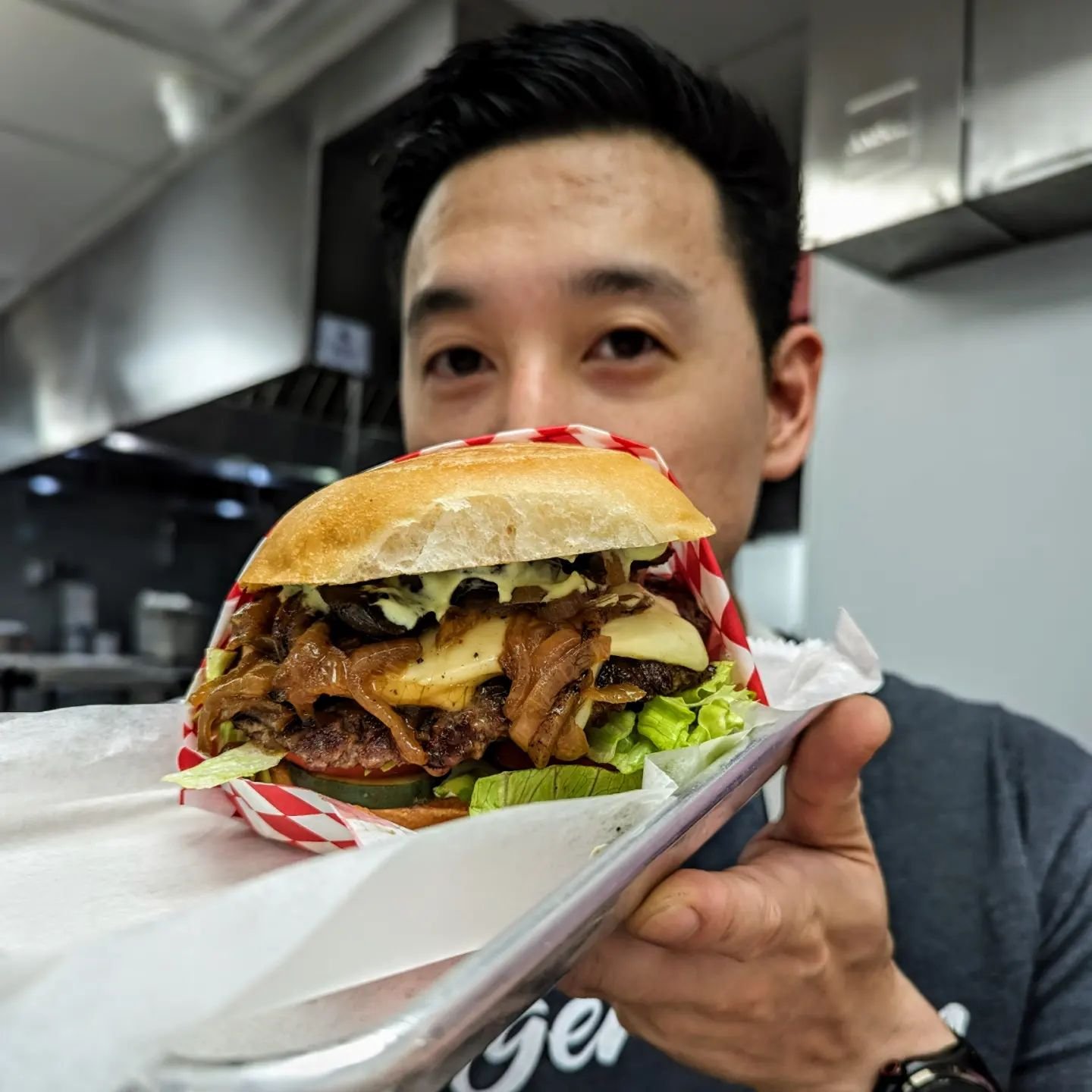 Meet the man behind the burger.