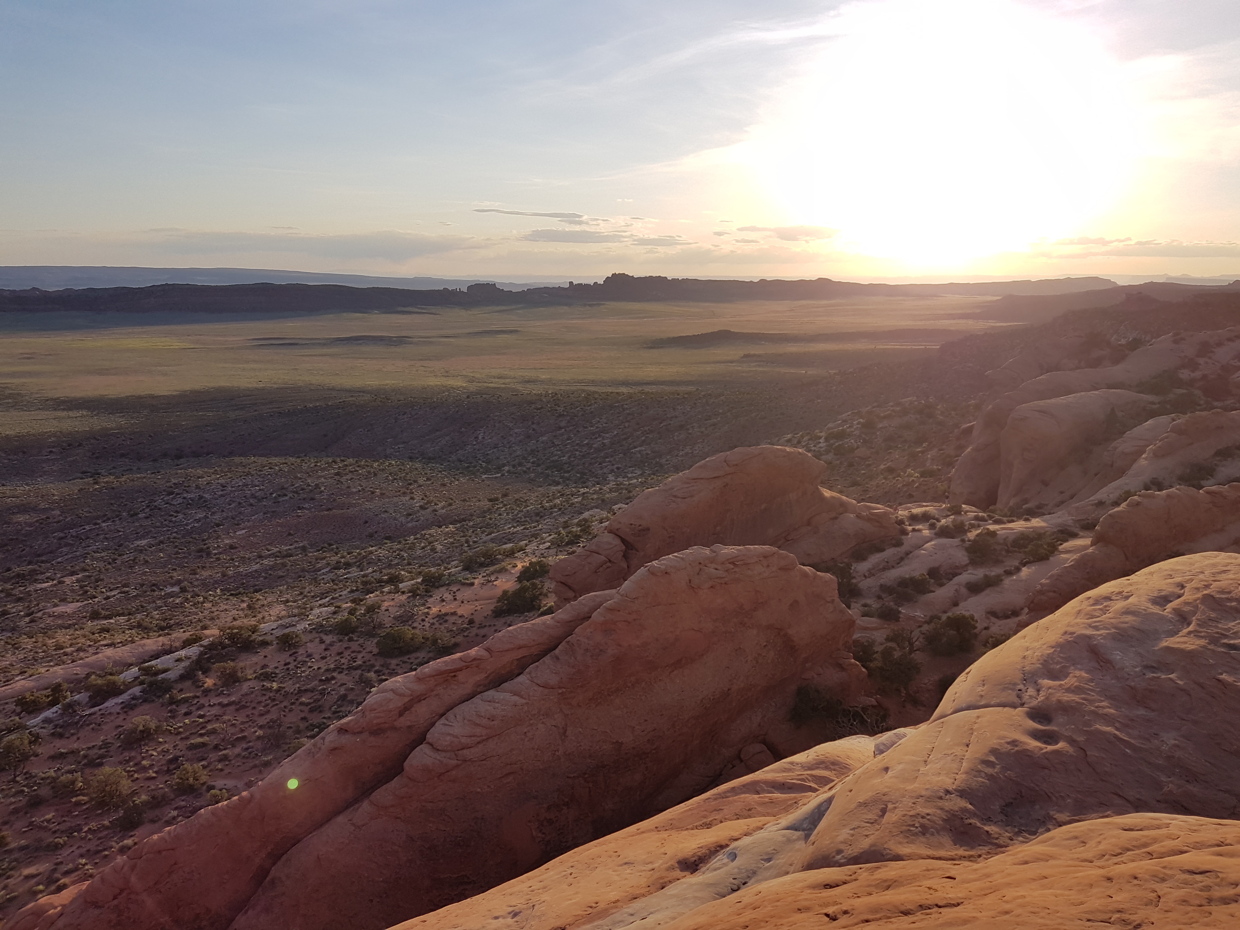 Sunset in Arches