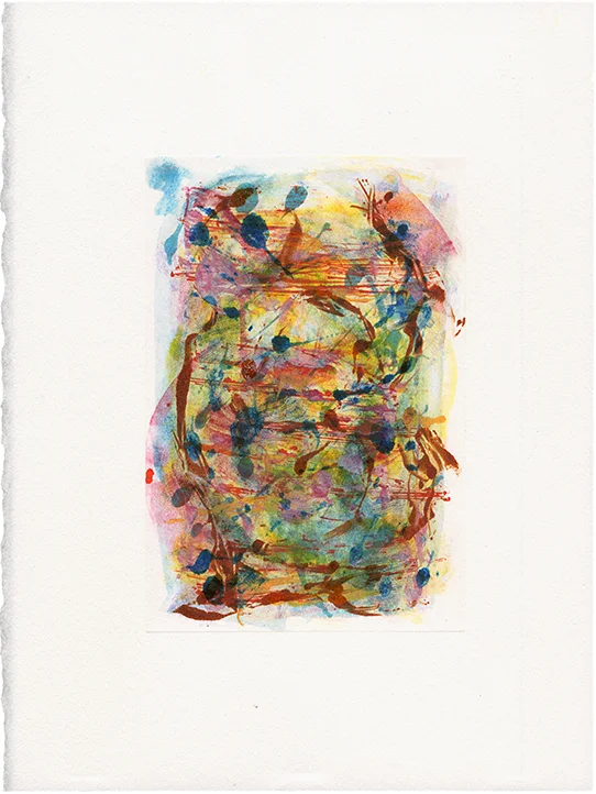 monotype, 4 x 6 in, 2016