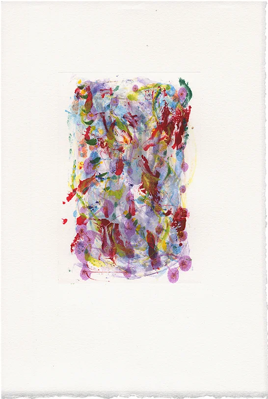 monotype, 4 x 6 in, 2016