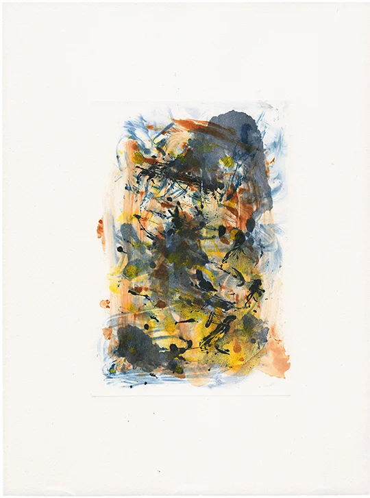 monotype, 4 x 6 in, 2016