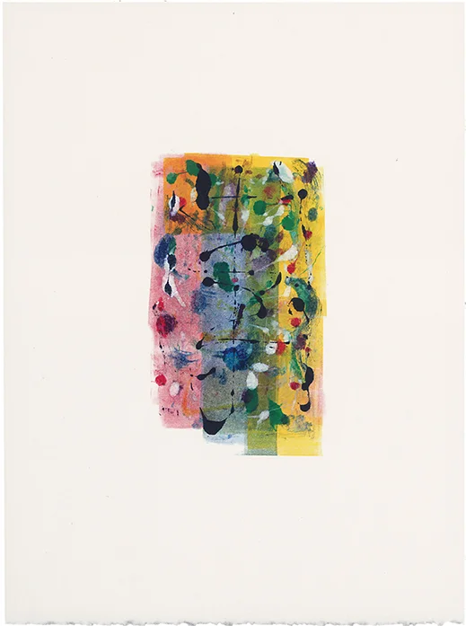 monotype, 4 x 6 in, 2012