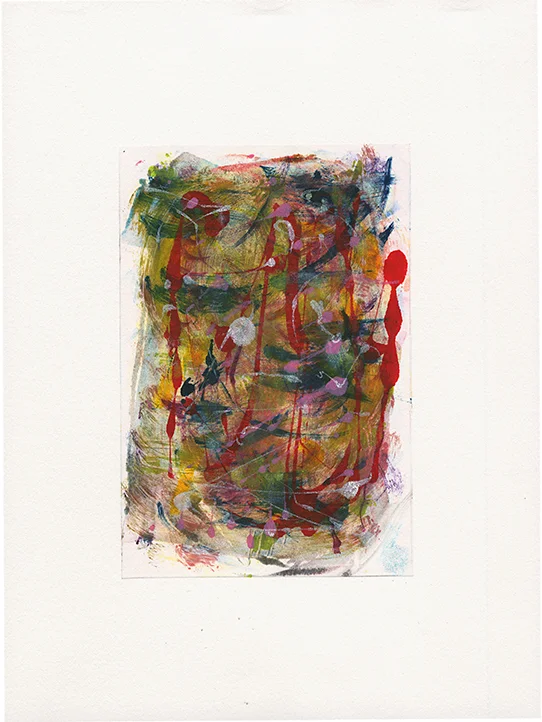 monotype, 4 x 6 in, 2016