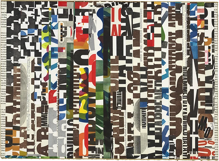 collage, 22 x30 inches, 2016
