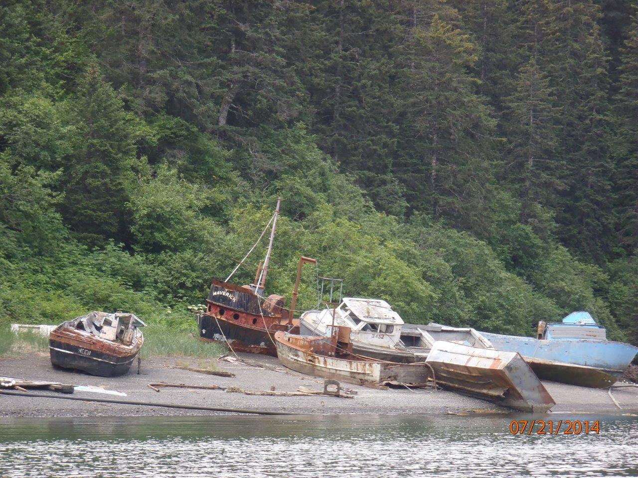 Port Graham Bay. Photo provided by ADEC