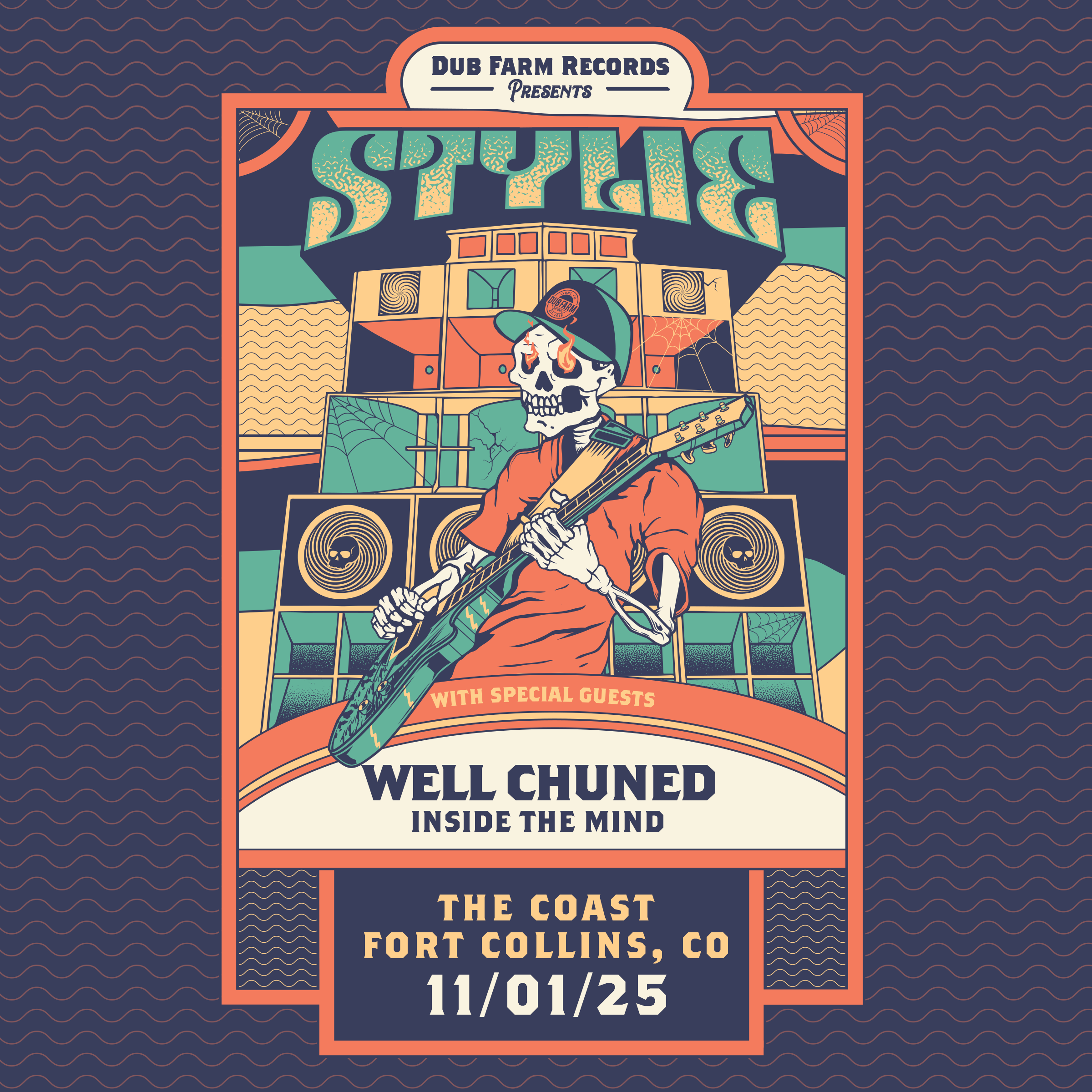 Stylie @ The Coast, Fort Collins CO w/ Well Chuned and Inside the Mind