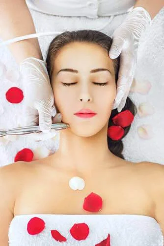 Microdermabrasion skin treatment in San Diego, California.