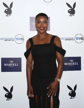 Carmelita Jeter at TR Sports Pre-ESPYs Party hosted by Martell Cognac 