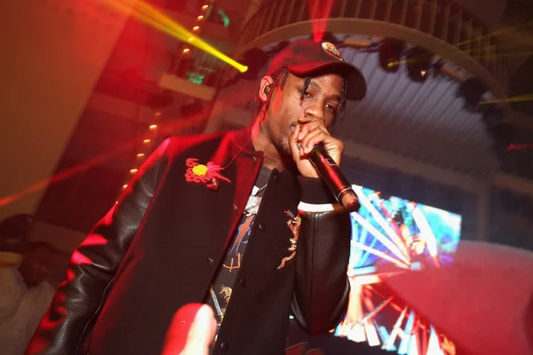 Travis Scott performs at Rolling Stone LIVE San Francisco party presented by Talent Resources Sports