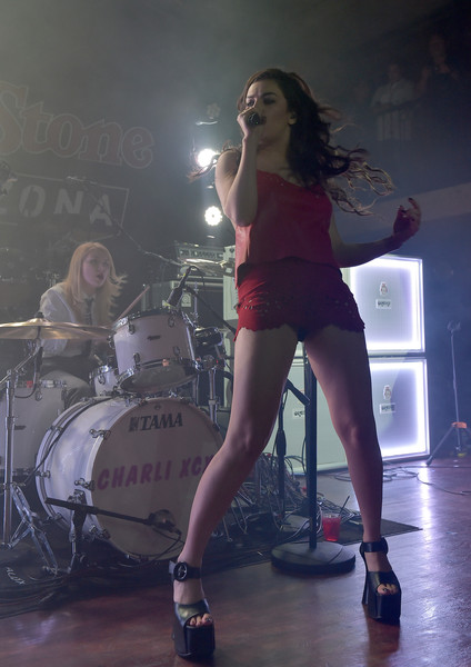Singer Charli XCX performing at Rolling Stone LIVE Arizona Presented by Talent Resources Sports