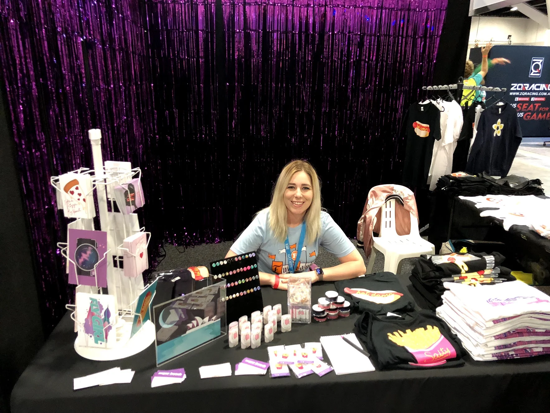 RTX Sydney 2018 Booth setup!