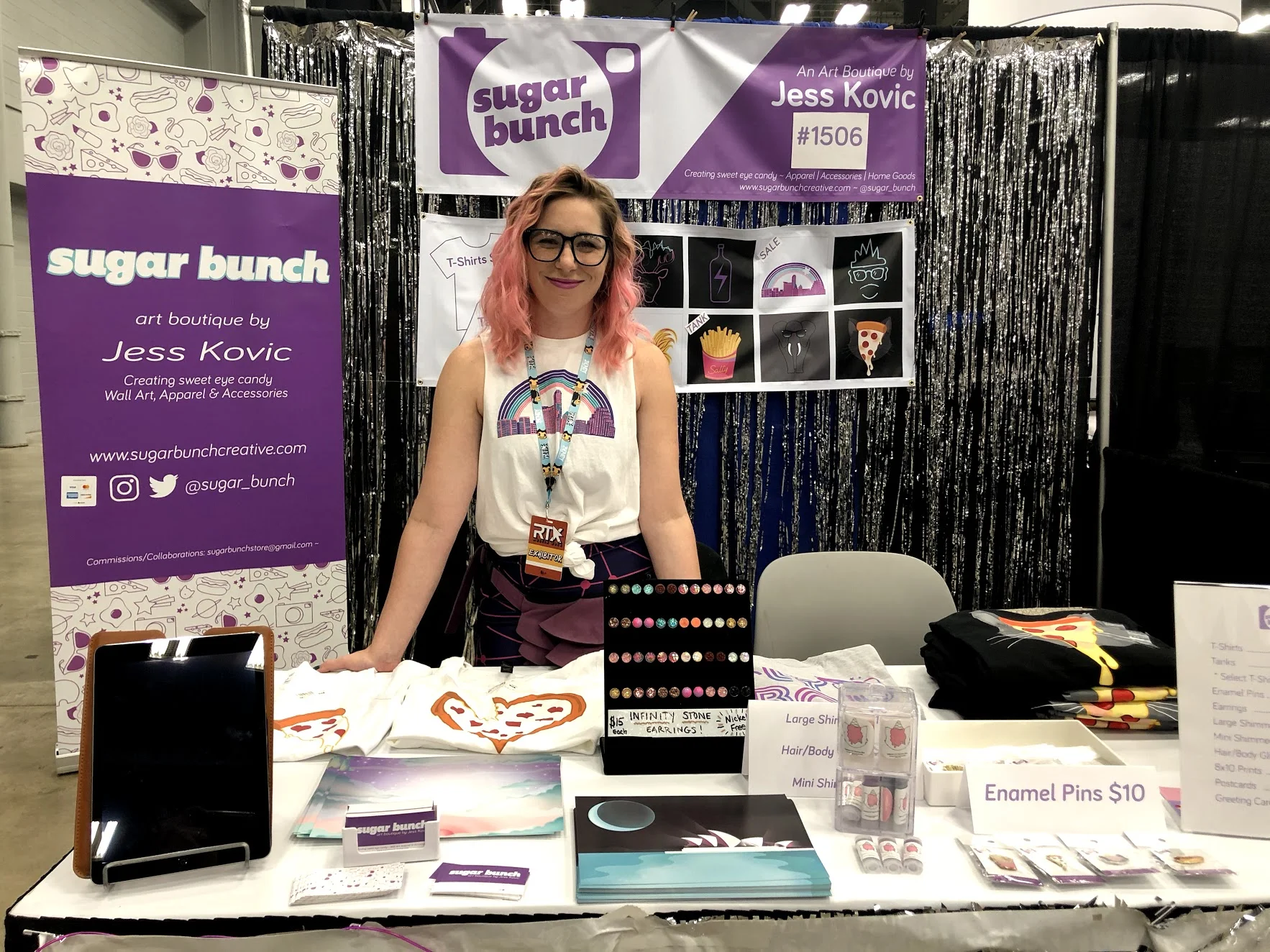 RTX Austin 2018 booth setup!
