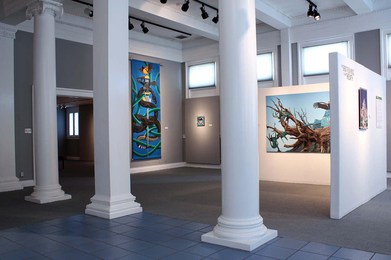 Installation View at the Carnegie Art Museum