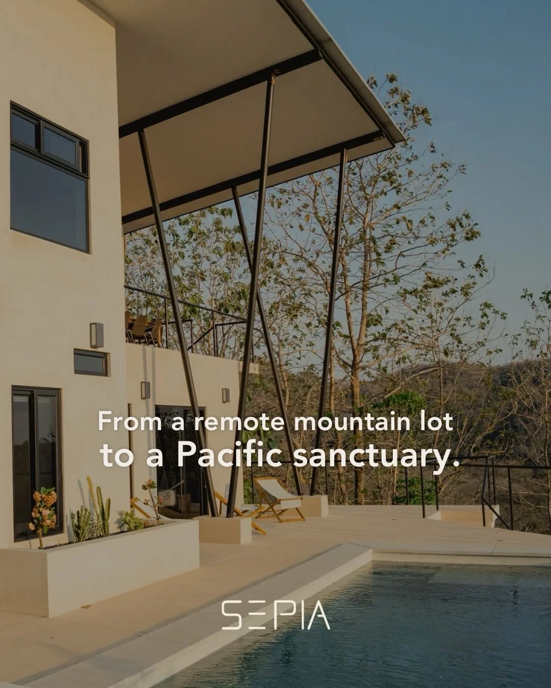 Deep in the hills of Playa Venao, the mission for Casa W was clear: translate a &ldquo;Tropical Contemporary&rdquo; vision into a functional reality.

This project reflects the true SEPIA vibe: where raw, honest texture meets precise architectural ex