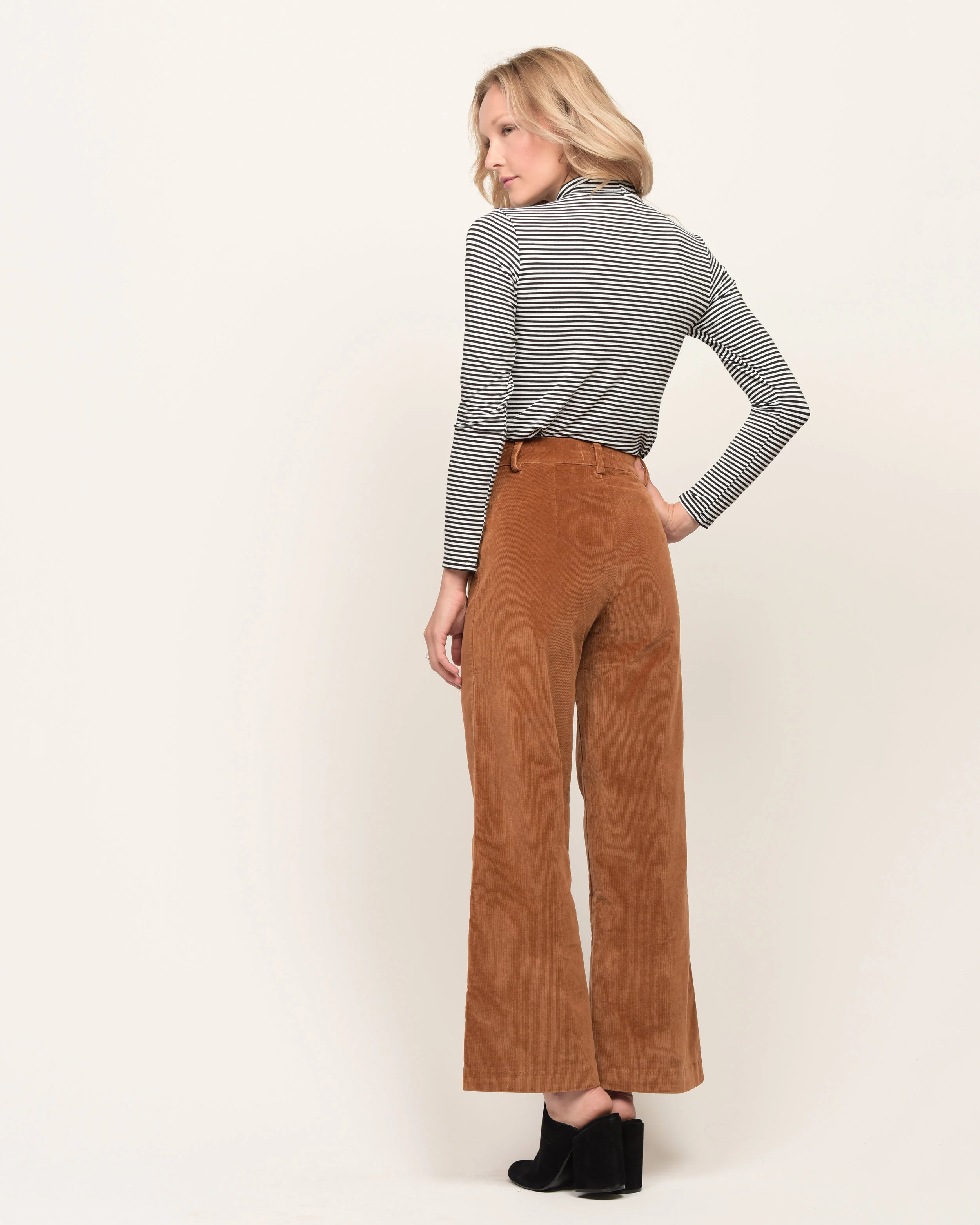 Pepper Place Design | Pants | High Waisted Corduroy Culottes