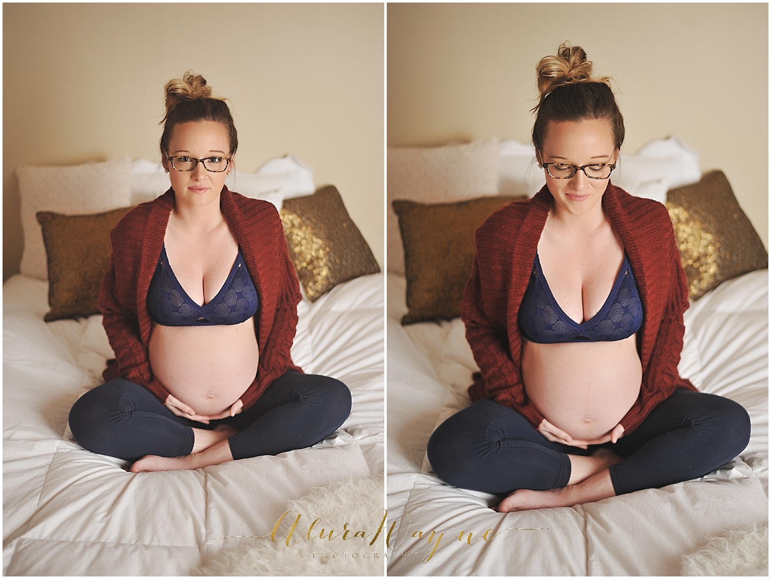 Maternity Boudoir, just in time to think about Valentine's Day! (Nashville, TN Maternity Photography)