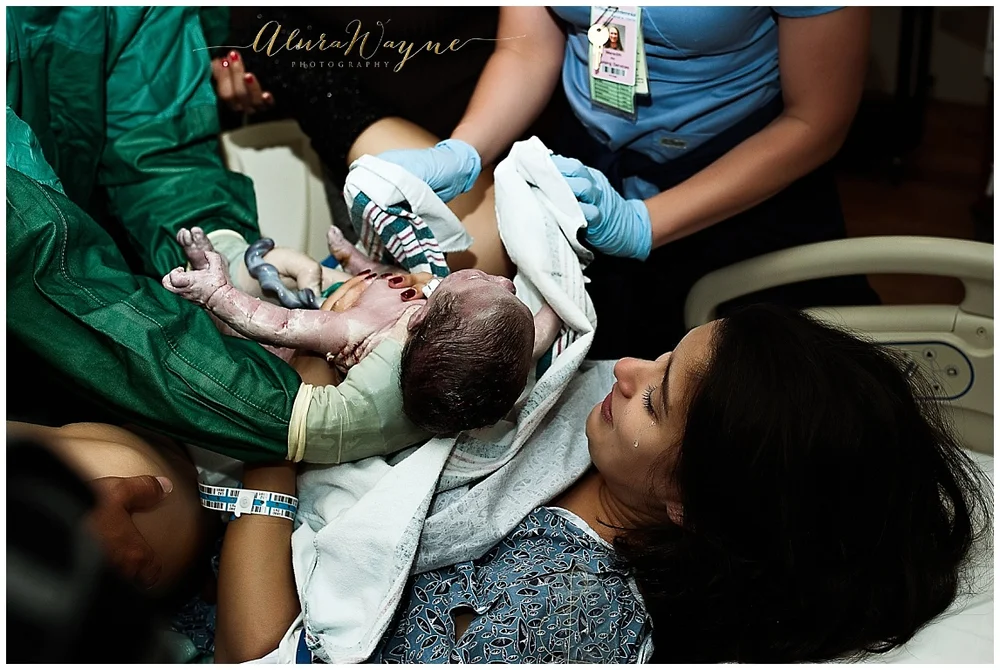 Elizabeth's Birth Story...A Rainbow after the Storm {Nashville, TN Birth Photographer AluraWayne Photography}