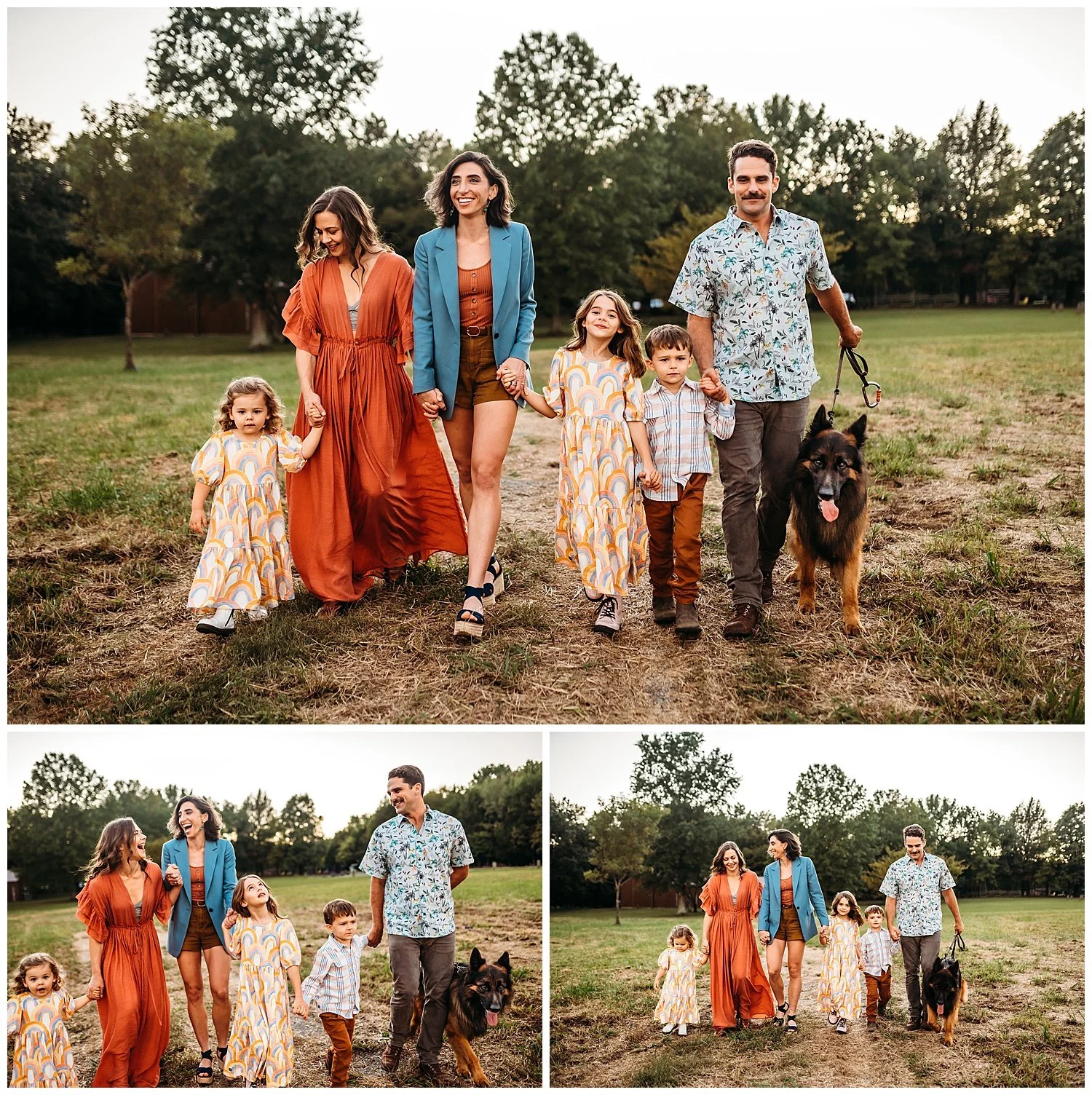 Nashville Blended Family Session | Nashville, TN Photographer | AluraWayne Photography + Film