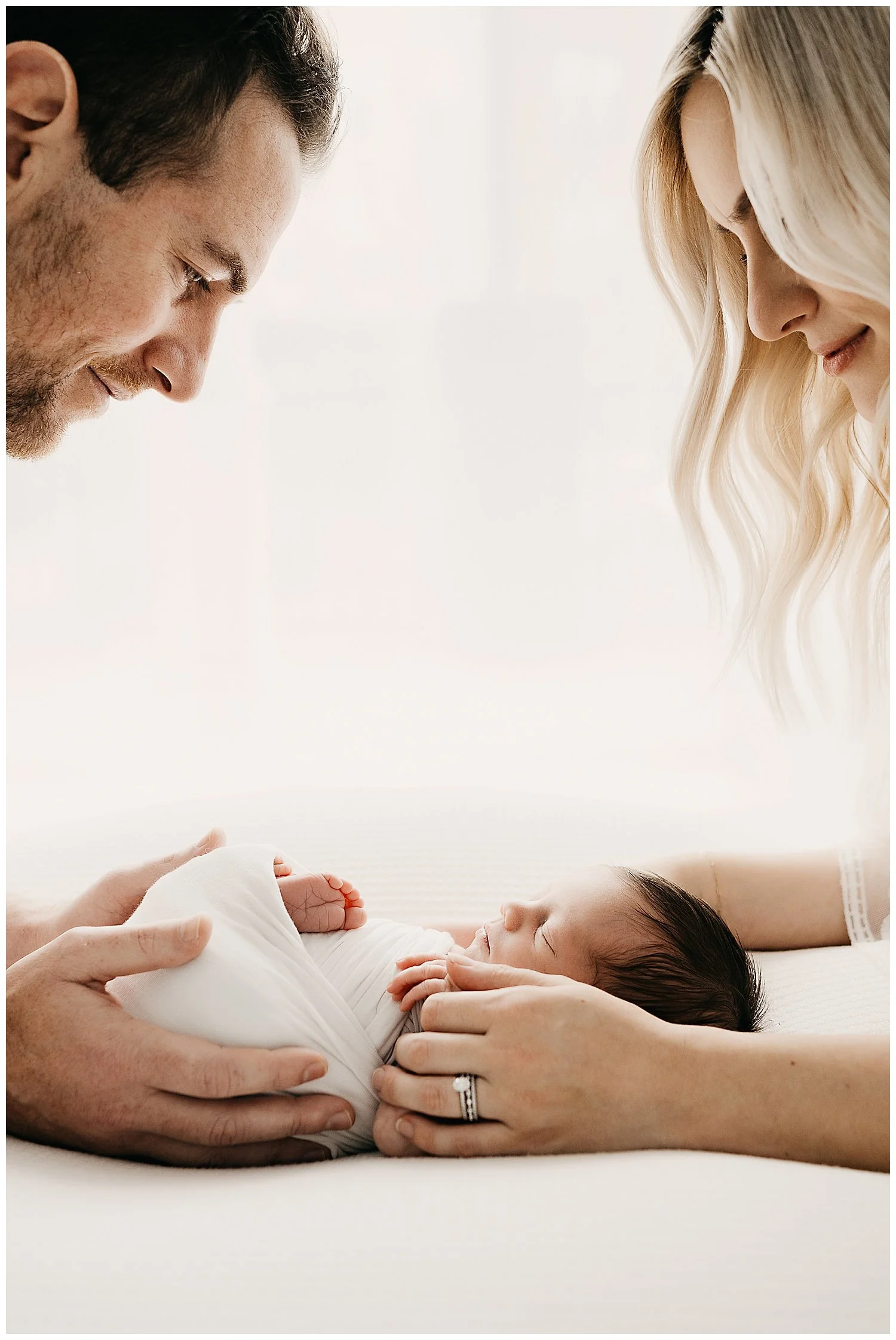 Burke Family Studio Newborn Session | Nashville Newborn Photographer | AluraWayne Photography