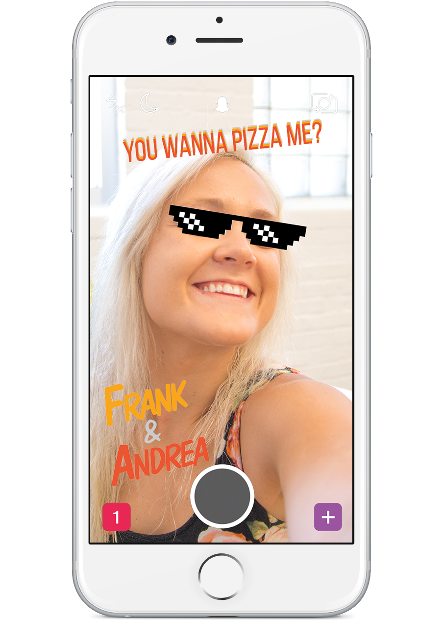 We created a custom Snapchat geofilter for the restaurant, which encouraged students to engage with the brand and create a growing Snapchat follower base.