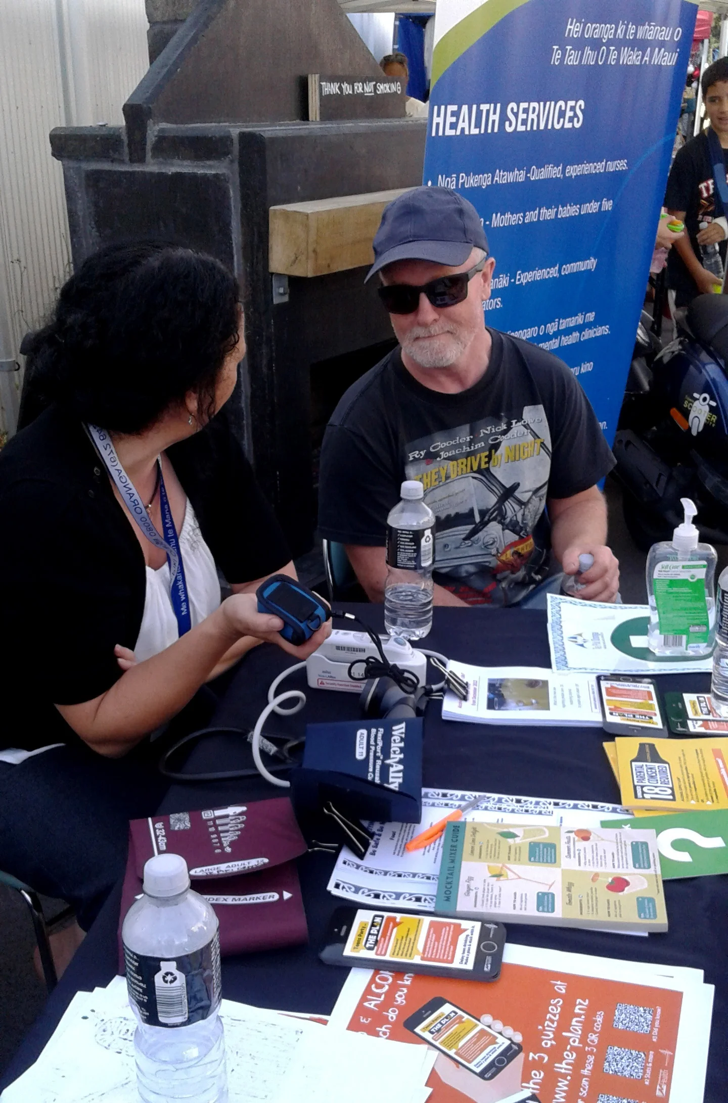Derek Walker gets a TPO health check from Marissa