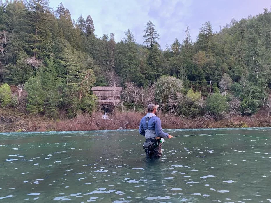 A classic swing run on the rugged Redwood Coast. Photo: Chris Catone