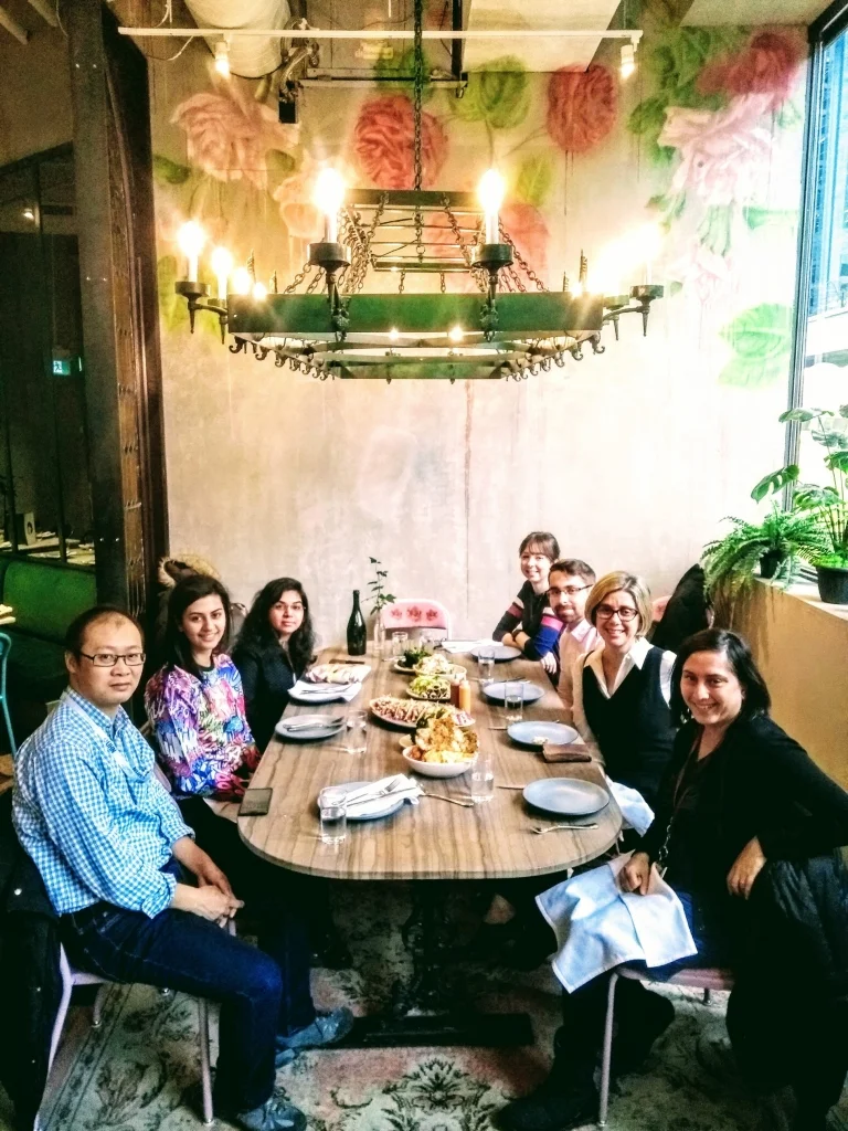 xuetao, Yassi, Rupal, Olya, Kenny, sara and bani. Rosalinda