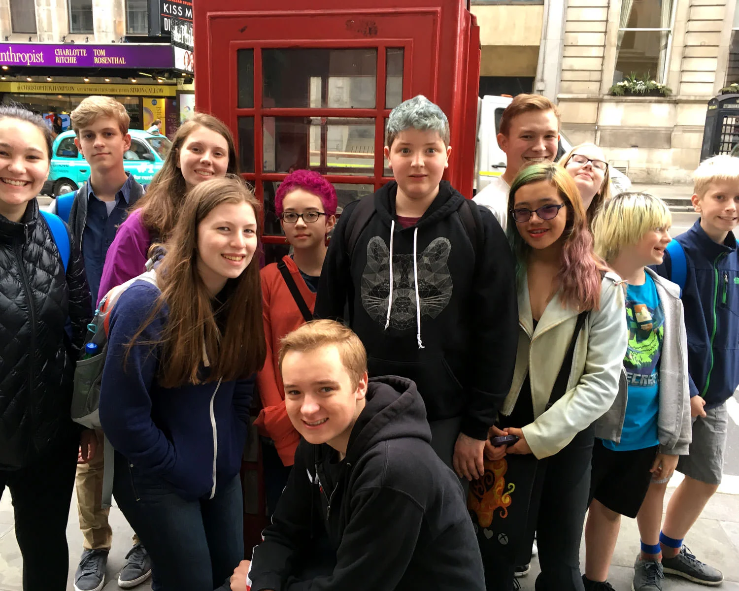 London Shakespeariance tour, June 2017