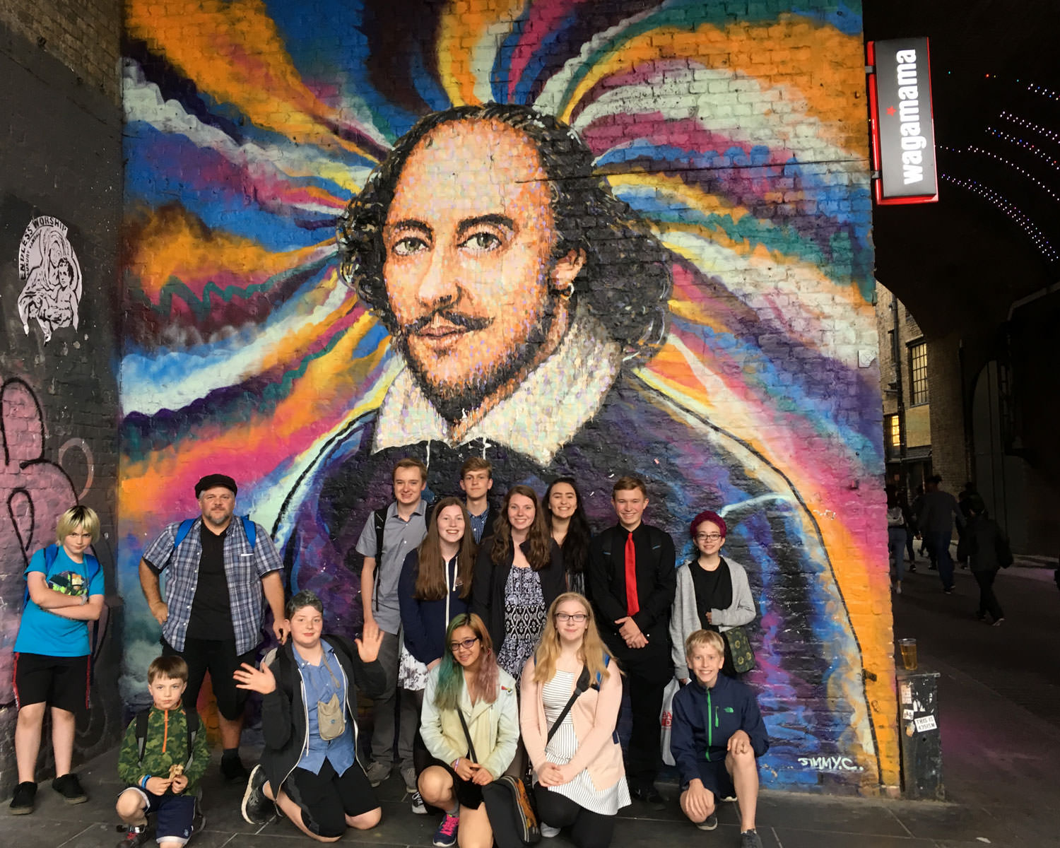 London Shakespeariance tour, June 2017