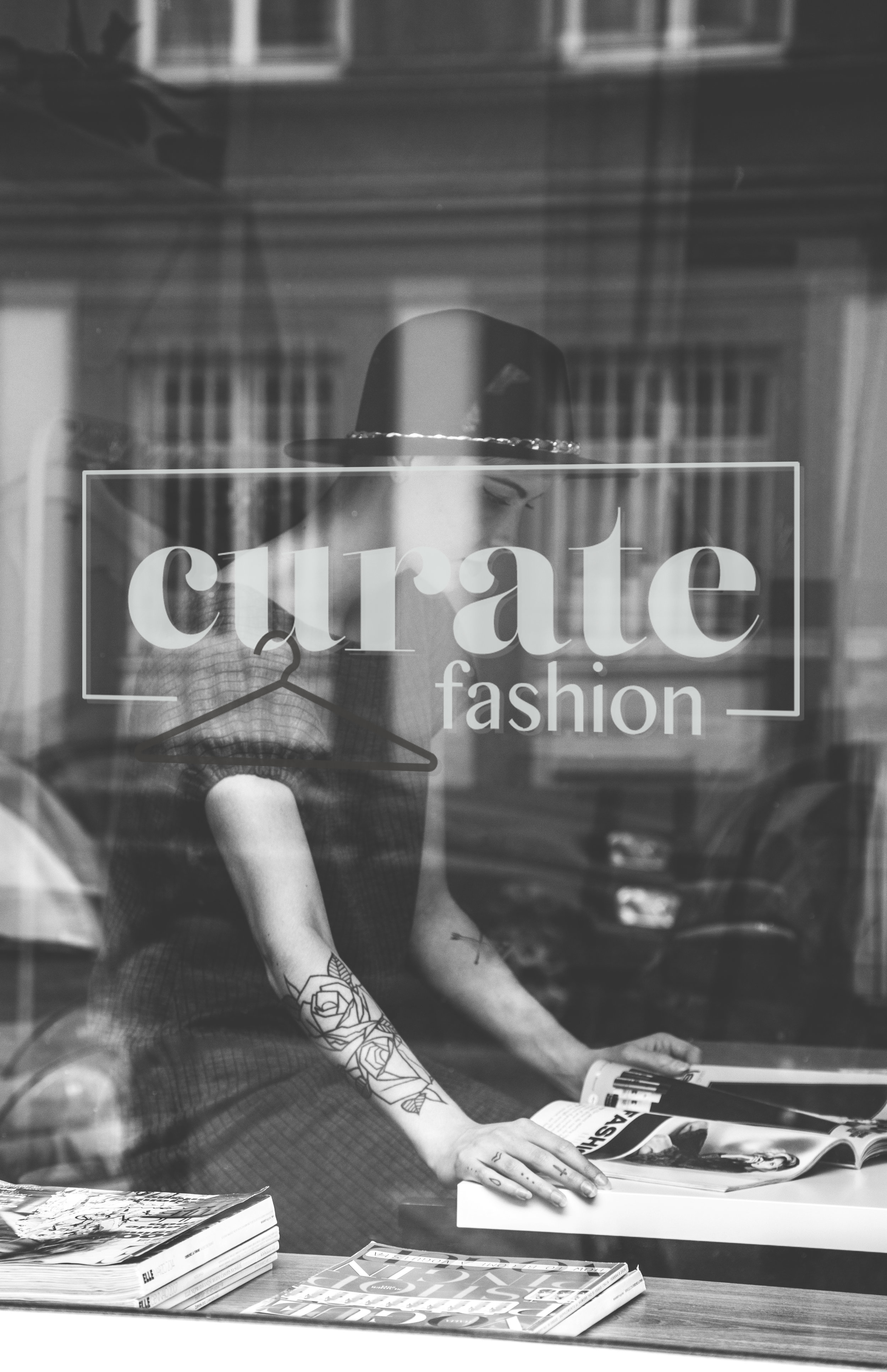 Curate Fashion - Logo design. 