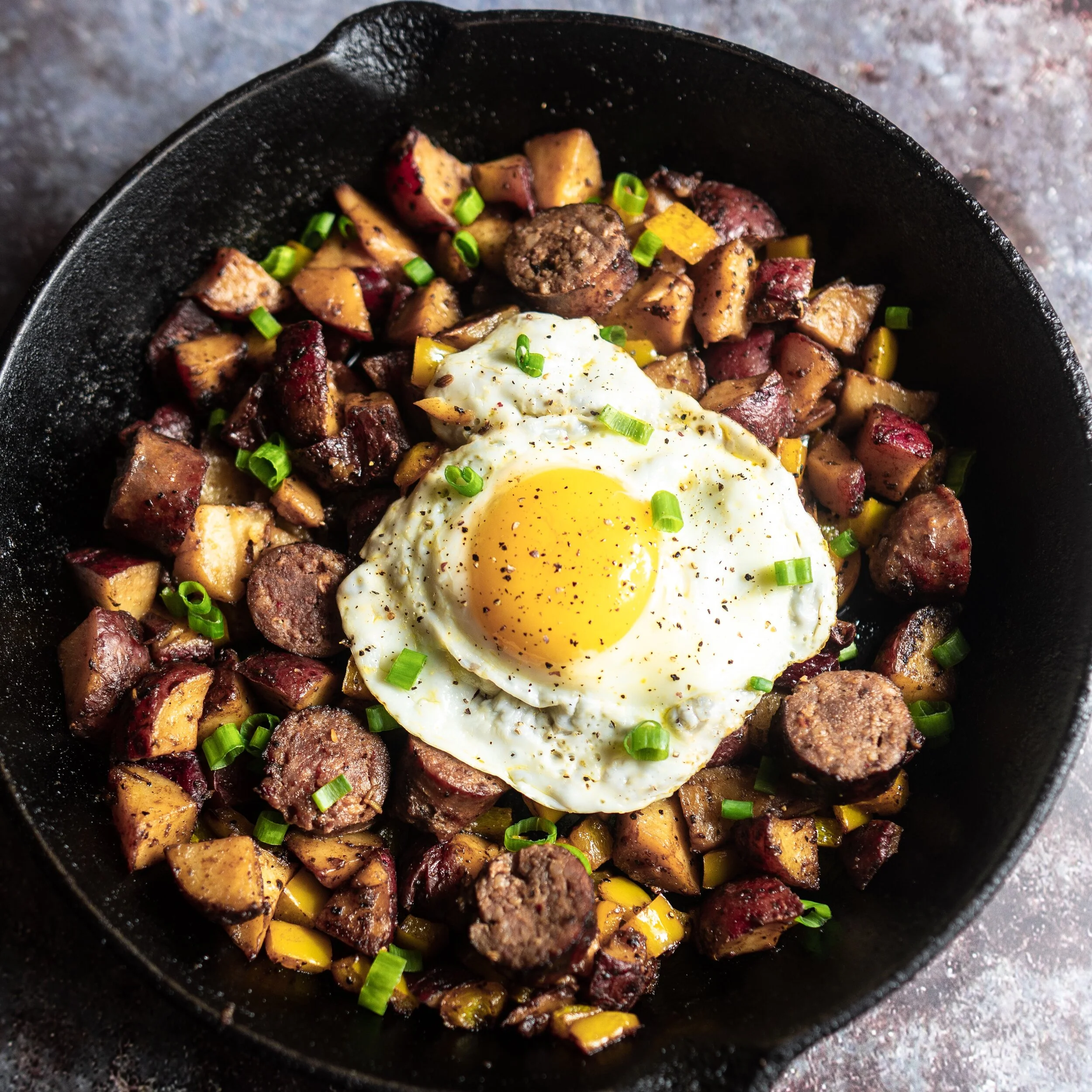Duck Fat Italian Sausage Hash