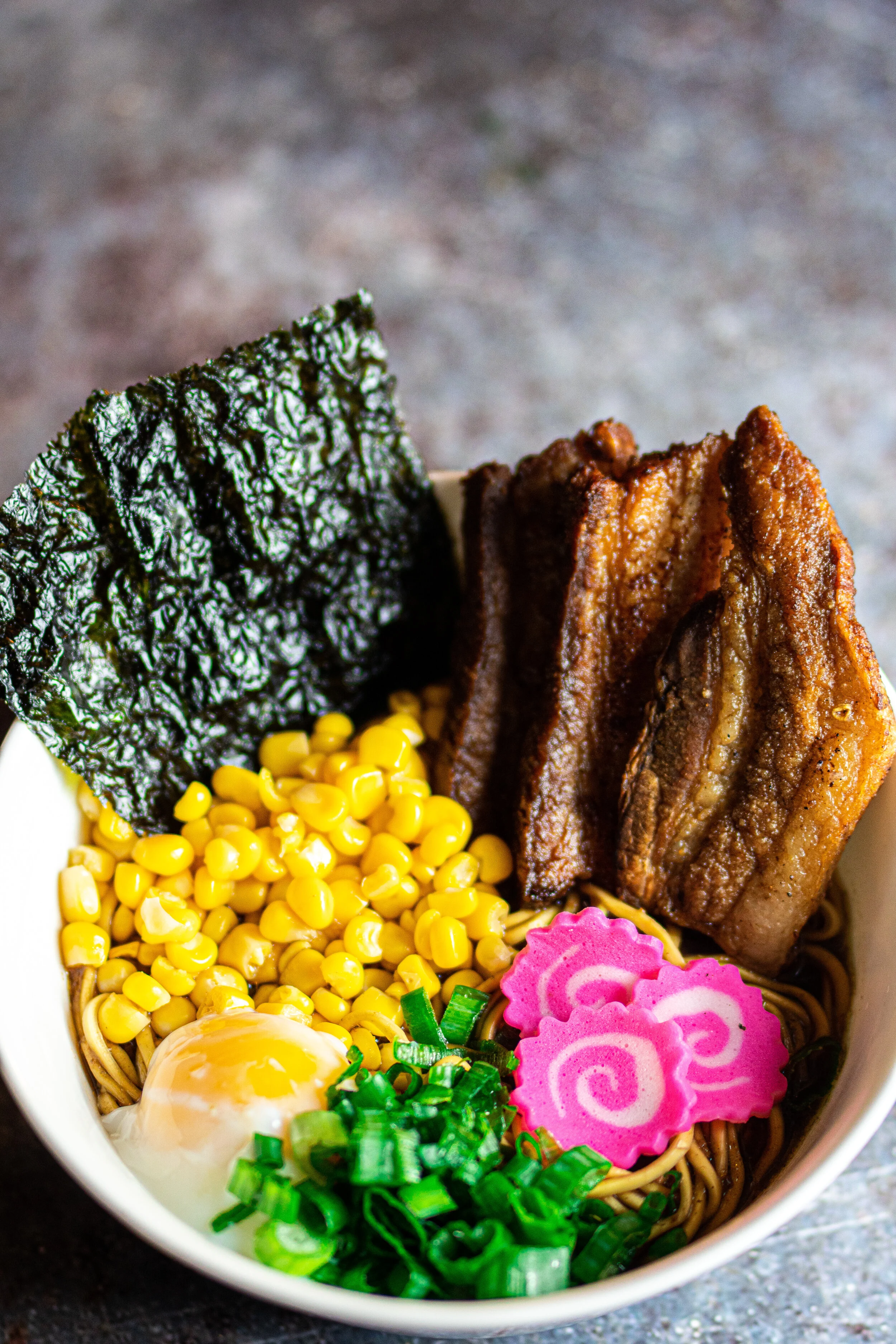 Crispy Pork Belly Shoyu Ramen